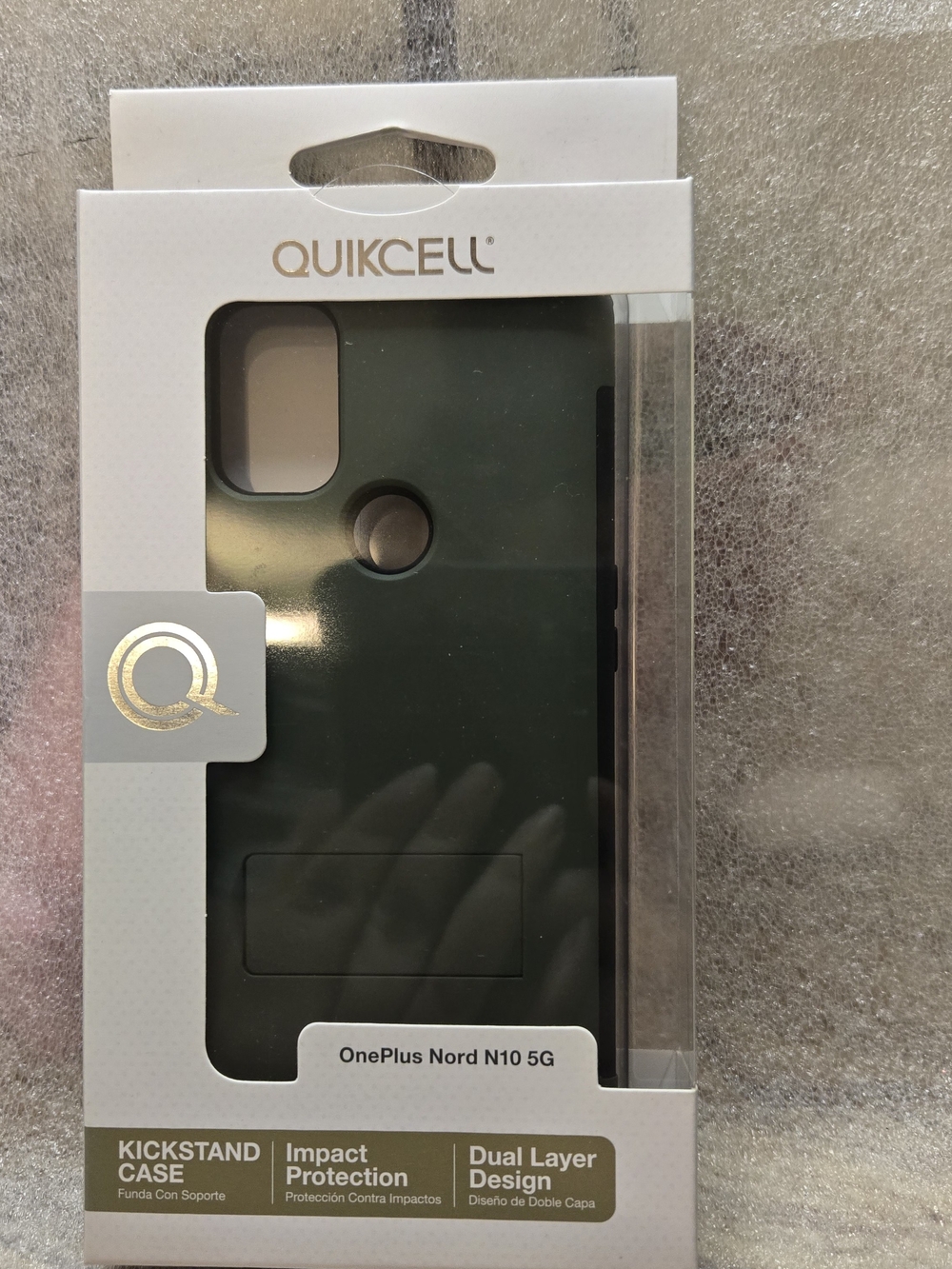OnePlus Nord N10 5G Protective Kickstand Case - Green